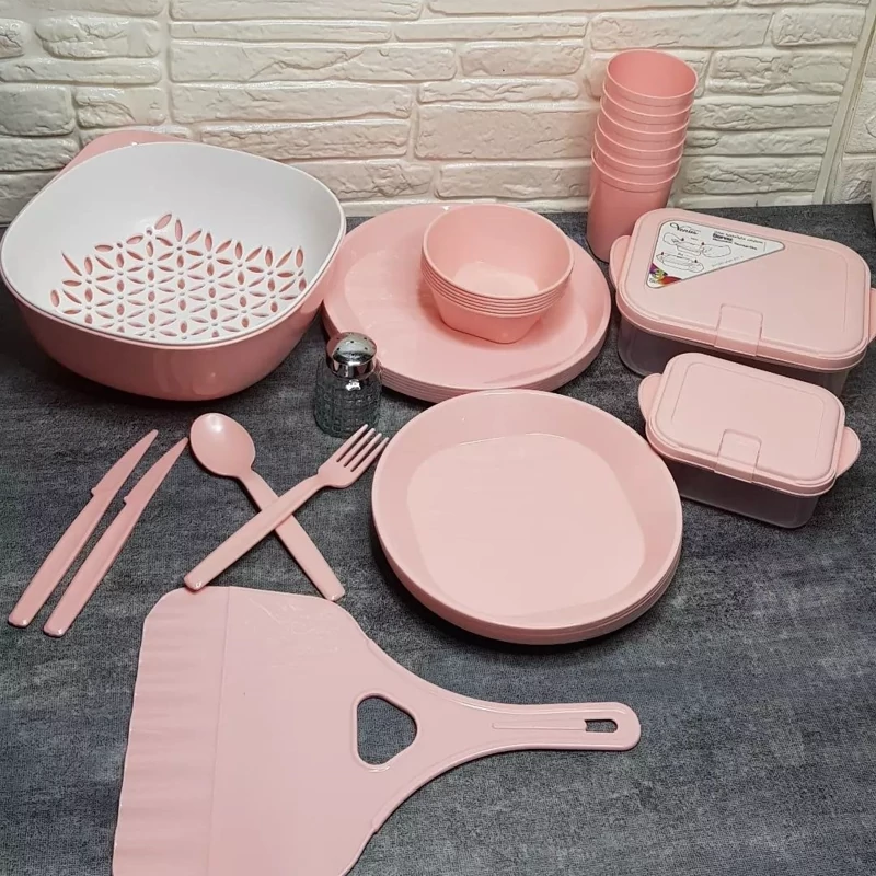 سرویس مسافرتی 6نفره 55 پارچه دیبا ونوس( سبد پیک نیک)