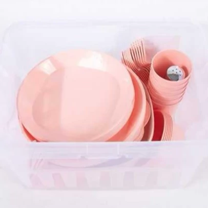 سرویس مسافرتی 6نفره 55 پارچه دیبا ونوس( سبد پیک نیک)