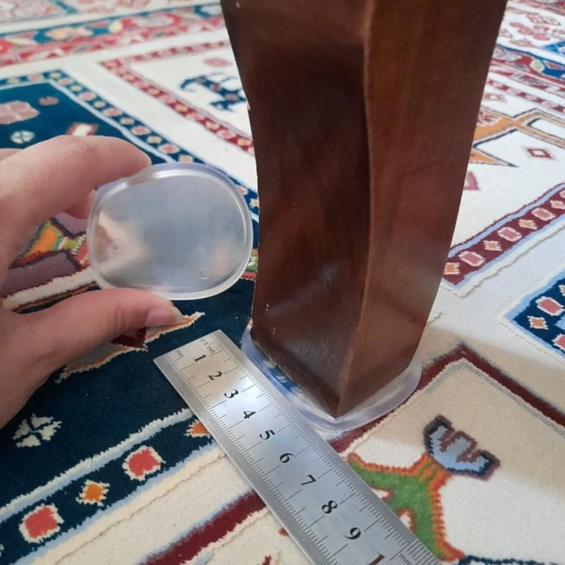 زیر پایه مبل ممتاز ژله ای4 عددی سایز قطر7(بسته 4 تایی)