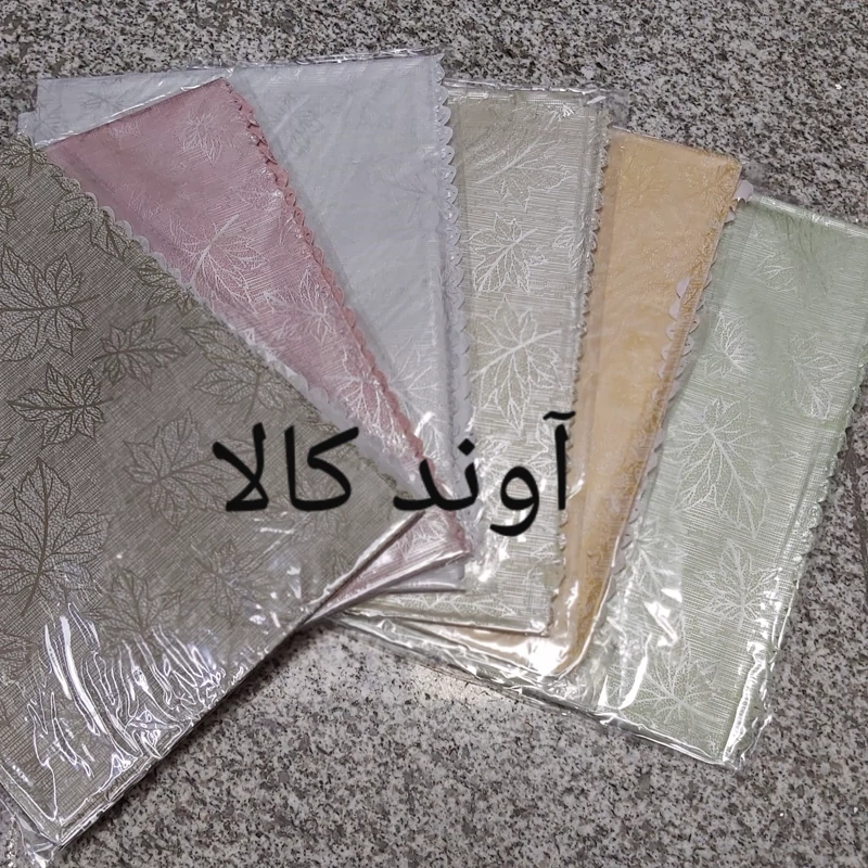 سفره 2نفره طرح دار نسوز حاشیه دار نیلو پلاست (سفره دو نفره)سفره مسافرتی زیر انداز
