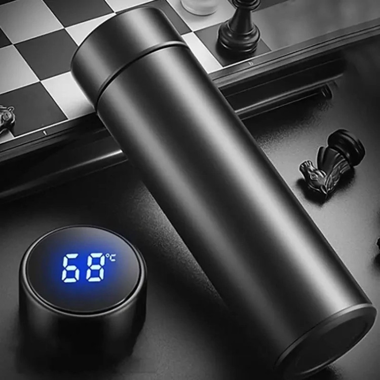 فلاسک دماسنج دار نیم لیتری ،فلاسک درجه دار نیم لیتری (فلاکس 0.5 لیتری)همراه جعبه