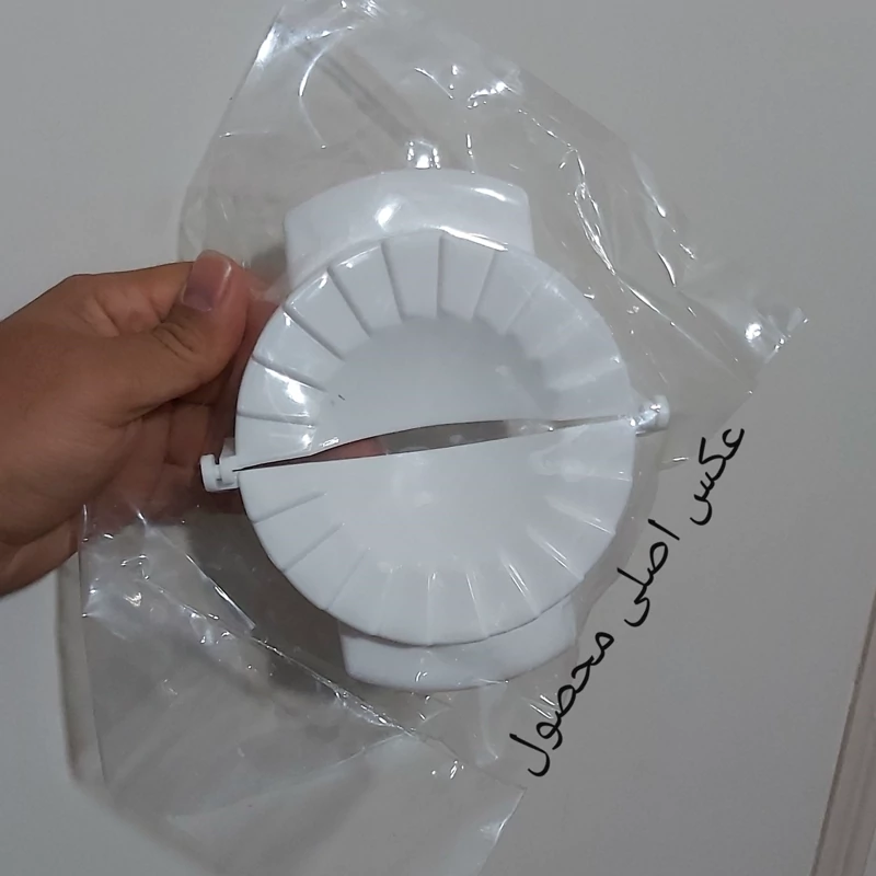 قالب پیراشکی 1عددی قطر 12cm(صورتی یا سفید) تکی