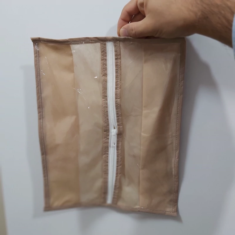 کاور کفش مسافرتی (فقط رنگ مشکی و توسی)جا کفشی مسافرتی تکی