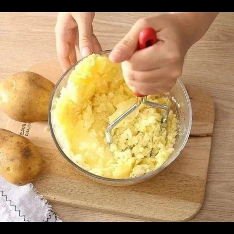 پوره کن سیب زمینی دسته پلاستیک فشرده