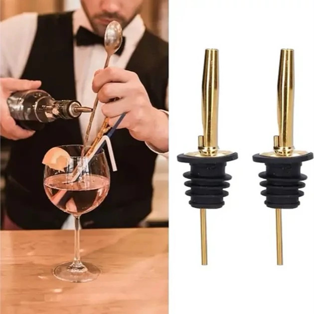 آرام ریز بطری سیروپ آسان ریز استیل بطری 1عددی(شات ریز سیروپ)مناسب برای بطری روغن و آبلیمو و...در آوندکالا (تکی - یک عدد)
