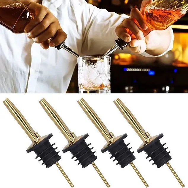 آرام ریز بطری سیروپ آسان ریز استیل بطری 1عددی(شات ریز سیروپ)مناسب برای بطری روغن و آبلیمو و...در آوندکالا (تکی - یک عدد)