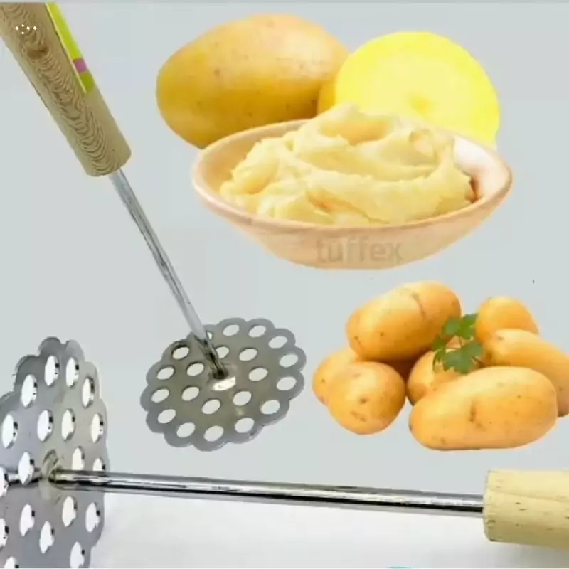 پوره کن سیب زمینی دسته چوب