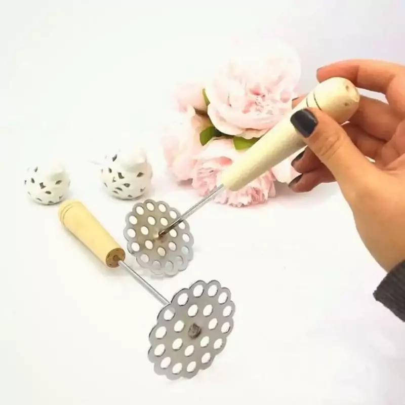 پوره کن سیب زمینی دسته چوب