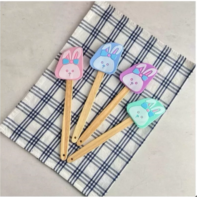 کفگیر لیسک سیلیکونی نسوز با رنگ بندی طول 30cm