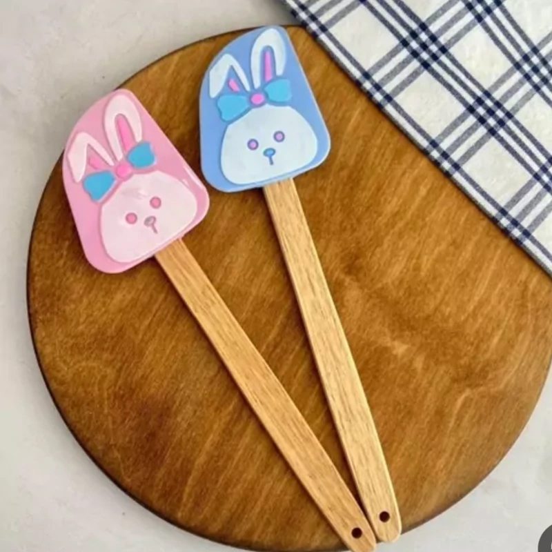 کفگیر لیسک سیلیکونی نسوز با رنگ بندی طول 30cm