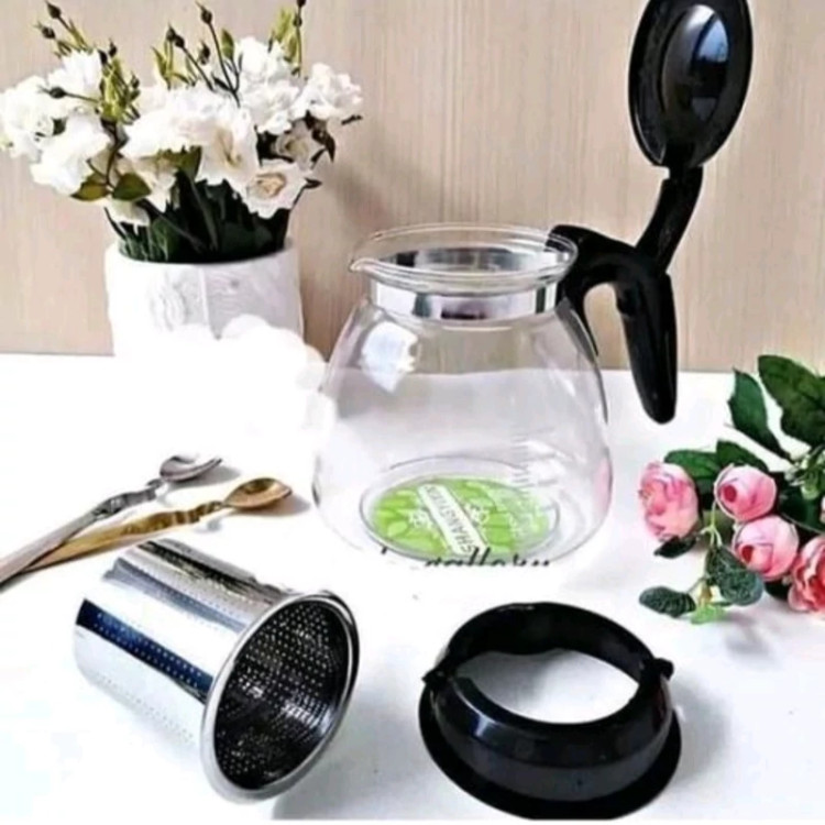 قوری 1100 میلی لیتر شانگیکسن صافی دار مناسب چایساز (خارجی)
