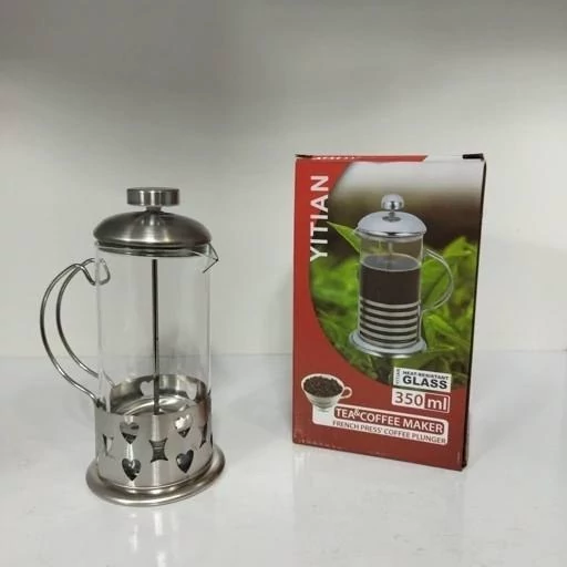 فرنچ پرس 350میلی لیتر پیرکس و استیل خارجی