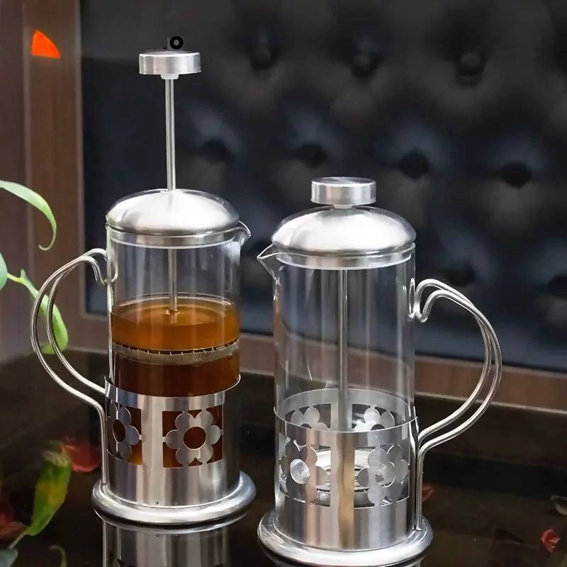 فرنچ پرس 350میلی لیتر پیرکس و استیل خارجی