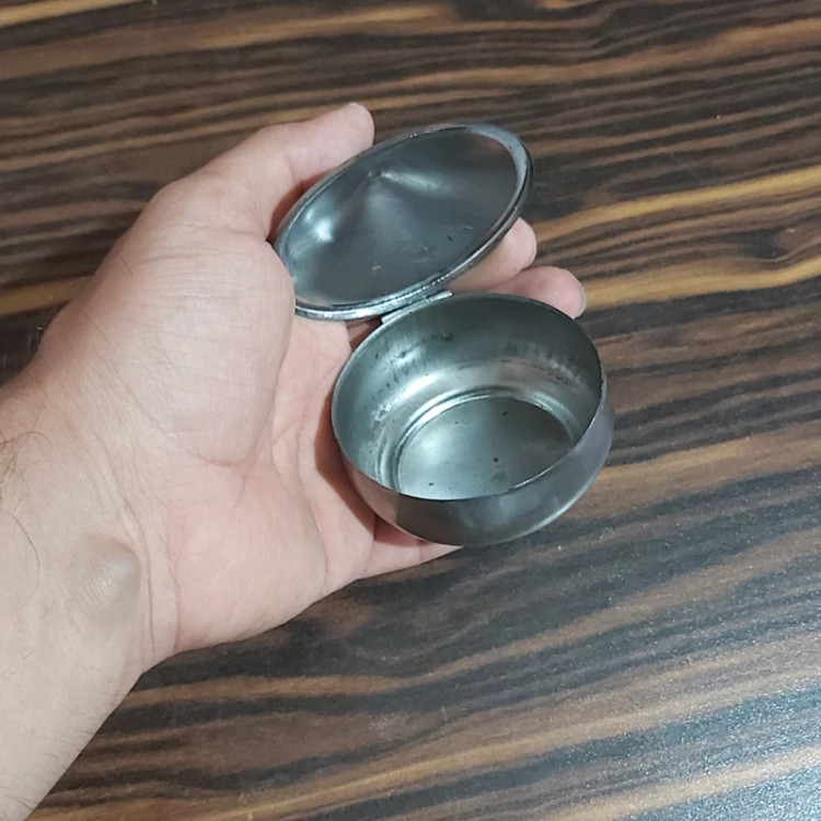 قندان استیل سایز متوسط فرم2(تک نفره)