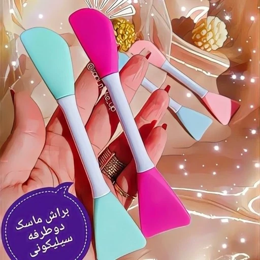 براش ماسک دو طرفه قاشقک اسکراب و ماسکها فانتزی کیوت گوگولی