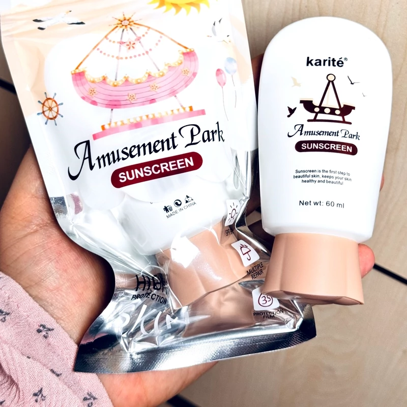 ضدآفتاب بی رنگ پینترستی بدون رنگدانه خوشبو اس پی اف 90 بدون ماسیدگی و حساسیت نرم کننده و روشن کننده پوست ضد آفتاب