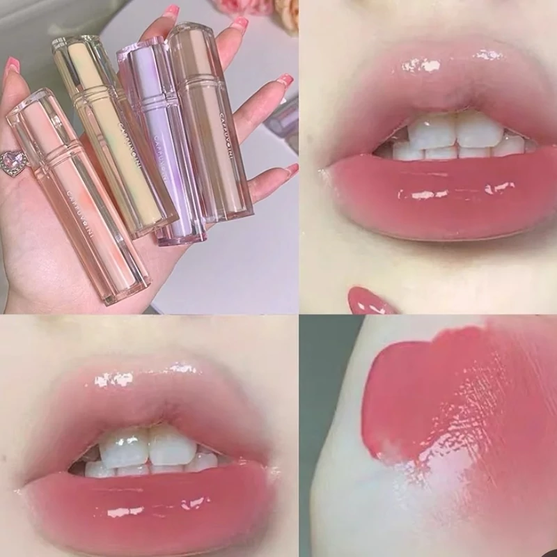 رژ لب سه بعدی کریستالی کره ای بالم لب نرم کننده و آبرسان لب گوگولی کیوت فانتزی پینترستی