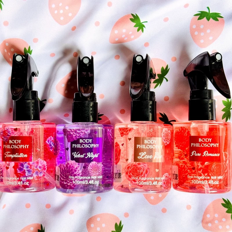 عطرمو رایحه ویکتوریا سکرت آبنباتی عطر مو فیلسوفی پینترستی خارجی فانتزی کیوت زنانه مردانه مینی کوچک کیفی مناسب کادو هدیه