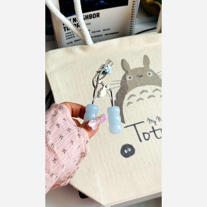 فرمژه کره ای حرفه ای حالت دادن و فر کردن مژه ها دسته خرگوشی جداکننده مژه ها فانتزی کیوت دخترانه