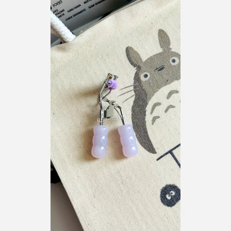 فرمژه کره ای حرفه ای حالت دادن و فر کردن مژه ها دسته خرگوشی جداکننده مژه ها فانتزی کیوت دخترانه
