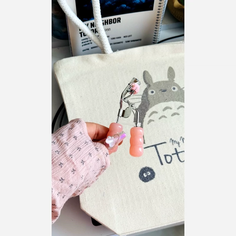 فرمژه کره ای حرفه ای حالت دادن و فر کردن مژه ها دسته خرگوشی جداکننده مژه ها فانتزی کیوت دخترانه