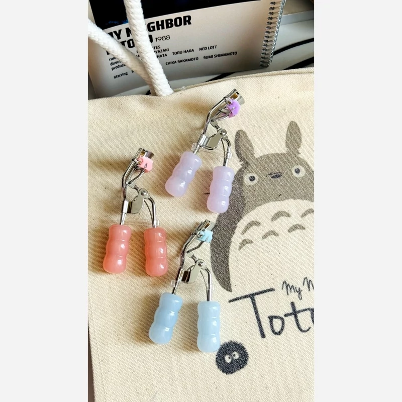 فرمژه کره ای حرفه ای حالت دادن و فر کردن مژه ها دسته خرگوشی جداکننده مژه ها فانتزی کیوت دخترانه