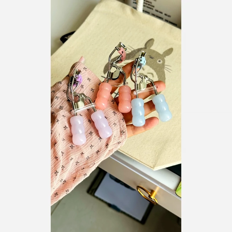 فرمژه کره ای حرفه ای حالت دادن و فر کردن مژه ها دسته خرگوشی جداکننده مژه ها فانتزی کیوت دخترانه