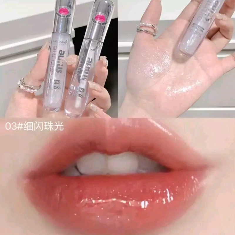 برق لب شاین لیپگلاس اکلیلی کره ای پینترستی با خواص تقویتی حاوی روغن طبیعی نرم کننده و آبرسان لب