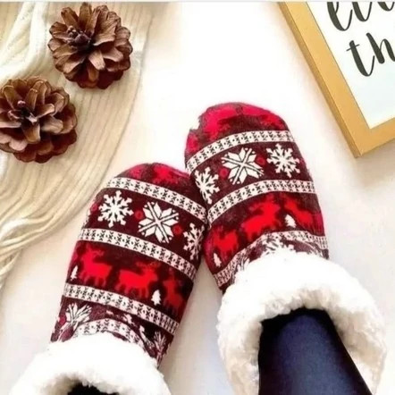 پاپوش پشمی جوراب پنبه ای پینترستی ترند پشمالویی گرم و نرم لطیف زمستانه تدی فانتزی کیوت اکسسوری گوگولی کادو هدیه