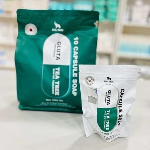 صابون گلوتا کره ای سفید کننده صورت و بدن روشن کننده نقاط حساس ضد جوش ضد لک لایه بردار ویتامین سی کلاژن چای سبزفیل اسکین