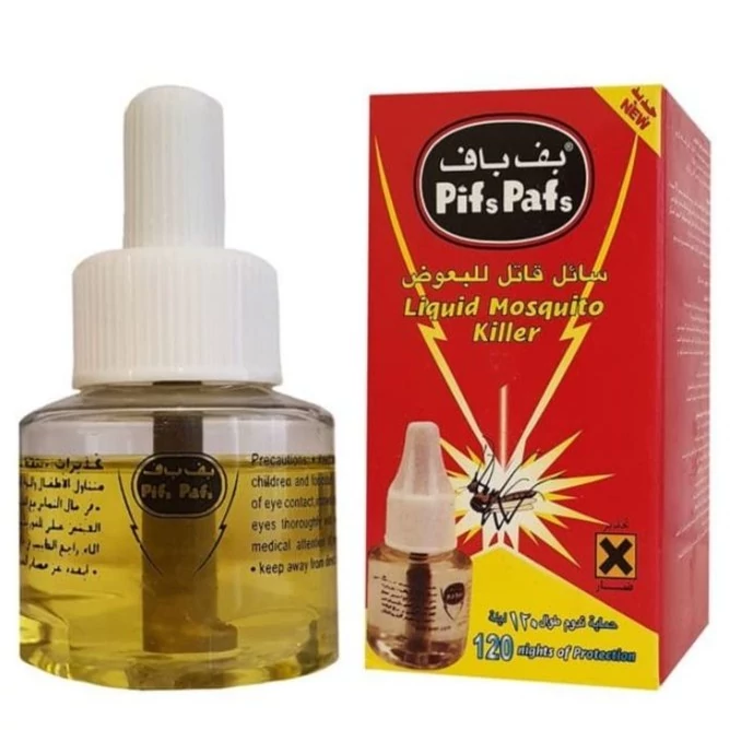 مایع حشره کش بف باف حجم 30 میلی لیتر بدون بو موجوده جنس خارجی