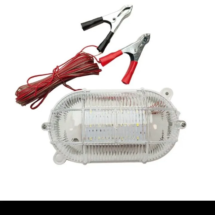 چراغ سیار خودروتک مدل 12v LED مخصوص سرباتری کد