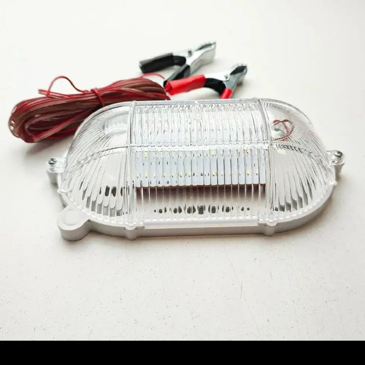 چراغ سیار خودروتک مدل 12v LED مخصوص سرباتری کد