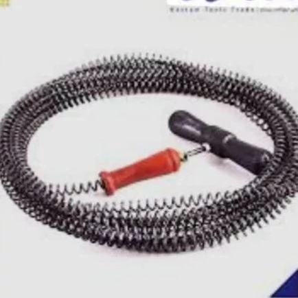 فنر لوله بازکنی دستی 5متر دسته دار کد1