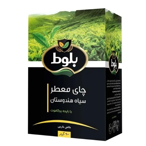 چای سیاه شکسته معطر بلوط هندوستان وزن 900 گرم بلوط کیفیت عالی