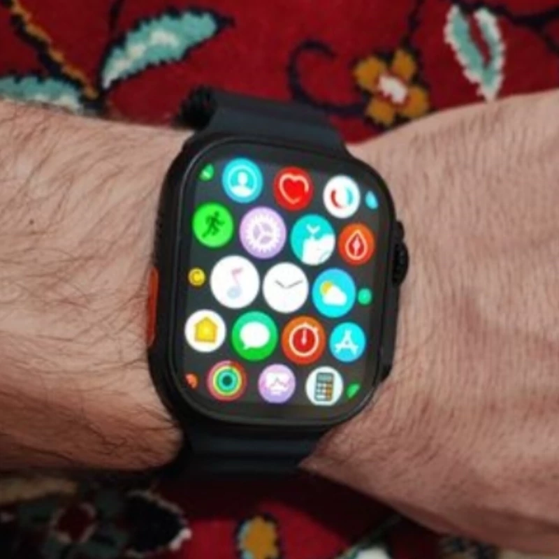 ساعت هوشمند فوق العاده جذاب طرح اپل واچ سری هشت 48میل واقعی ارسال رایگان
