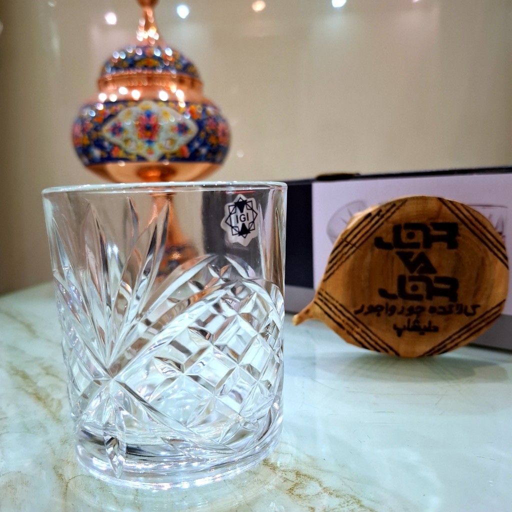 لیوان چرخشی مدل الیسا 6 عددی ارسال رایگان