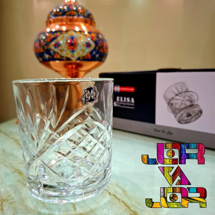 لیوان چرخشی مدل الیسا 6 عددی ارسال رایگان