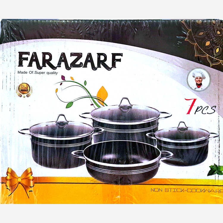 سرویس قابلمه گرانیتی 7 پارچه فراظرف ارسال رایگان