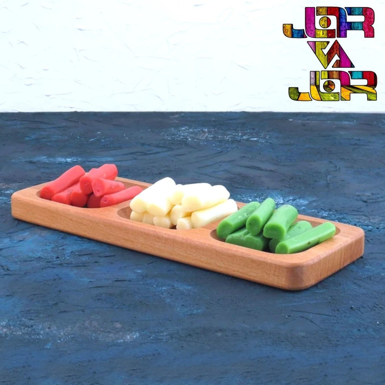 اردوخوری چوبی سه خانه با کیفیت عالی
