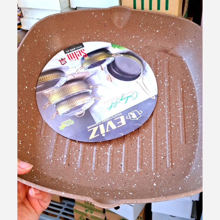 تابه eviz ترکیه سایز 28 روکش گرانیتی ارسال رایگان یکسال گارانتی شرکتی