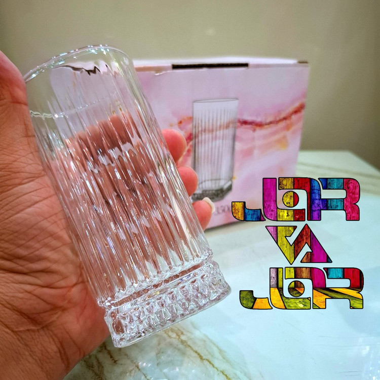لیوان اسلو دو مدل مربع و دایره بلند کاوه خوش فرم 6 عددی