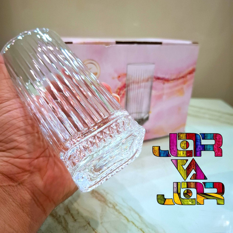 لیوان اسلو دو مدل مربع و دایره بلند کاوه خوش فرم 6 عددی
