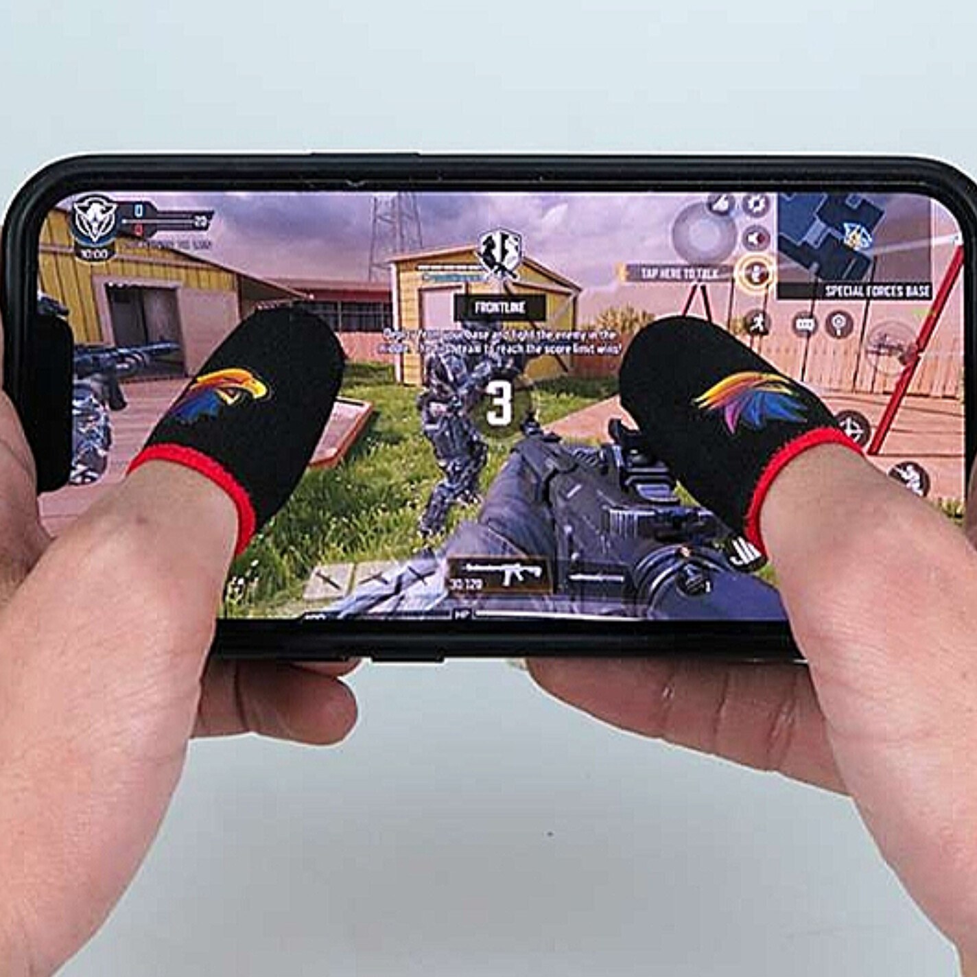 دستکش انگشتی کنترل کننده عرق گیر گیمینگ اورجینال درچندطرح زیباMEMO Gaming  Sleve
