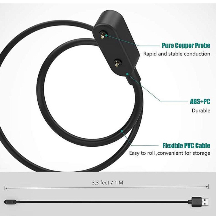 کابل شارژ مدل HWBand6 مناسب برای ساعت هوشمند آنر ES HW Fit band 6 HW 4X موجود است