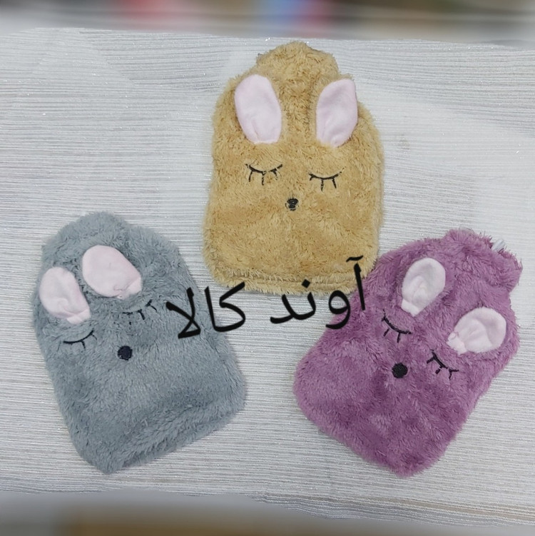 کیسه آب گرم عروسکی خزدار طرح خرگوش