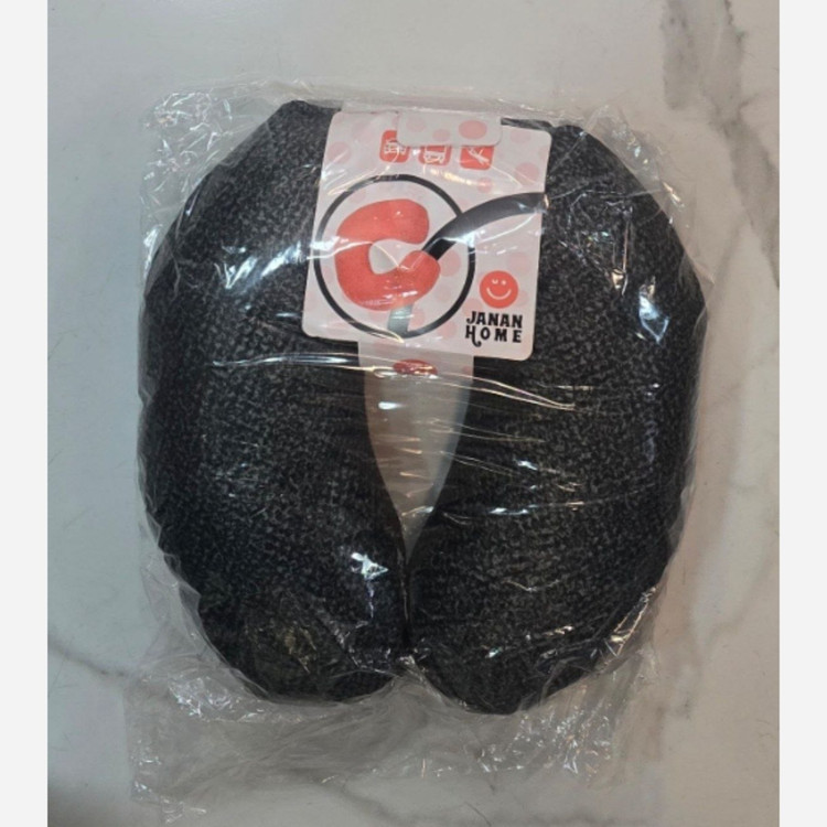 پشت گردنی پارچه ای توپُر طبی صندلی خودرو و اداری(پشتی گردنی خودرو)بالش دورگردنی Uپشتی مسافرتی