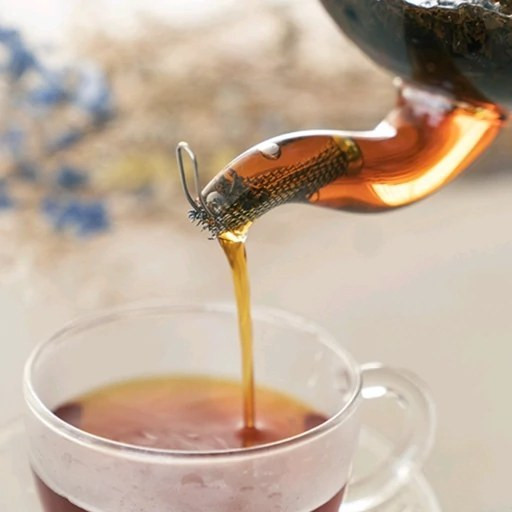 صافی چای چتری صافی چای لوله قوری مدل چتر صافی استیل تفاله گیر صافی دمنوش چای صاف کن (صافی چای)تفاله گیر چتری 1 عددی