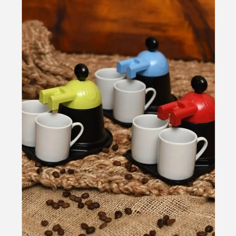 موکاپات 2 کاپ قهوه جوش دو فنجان(قهوه ساز دستی)،قهوه جوش ساده ،قهوه جوش دستی(2نفره)
