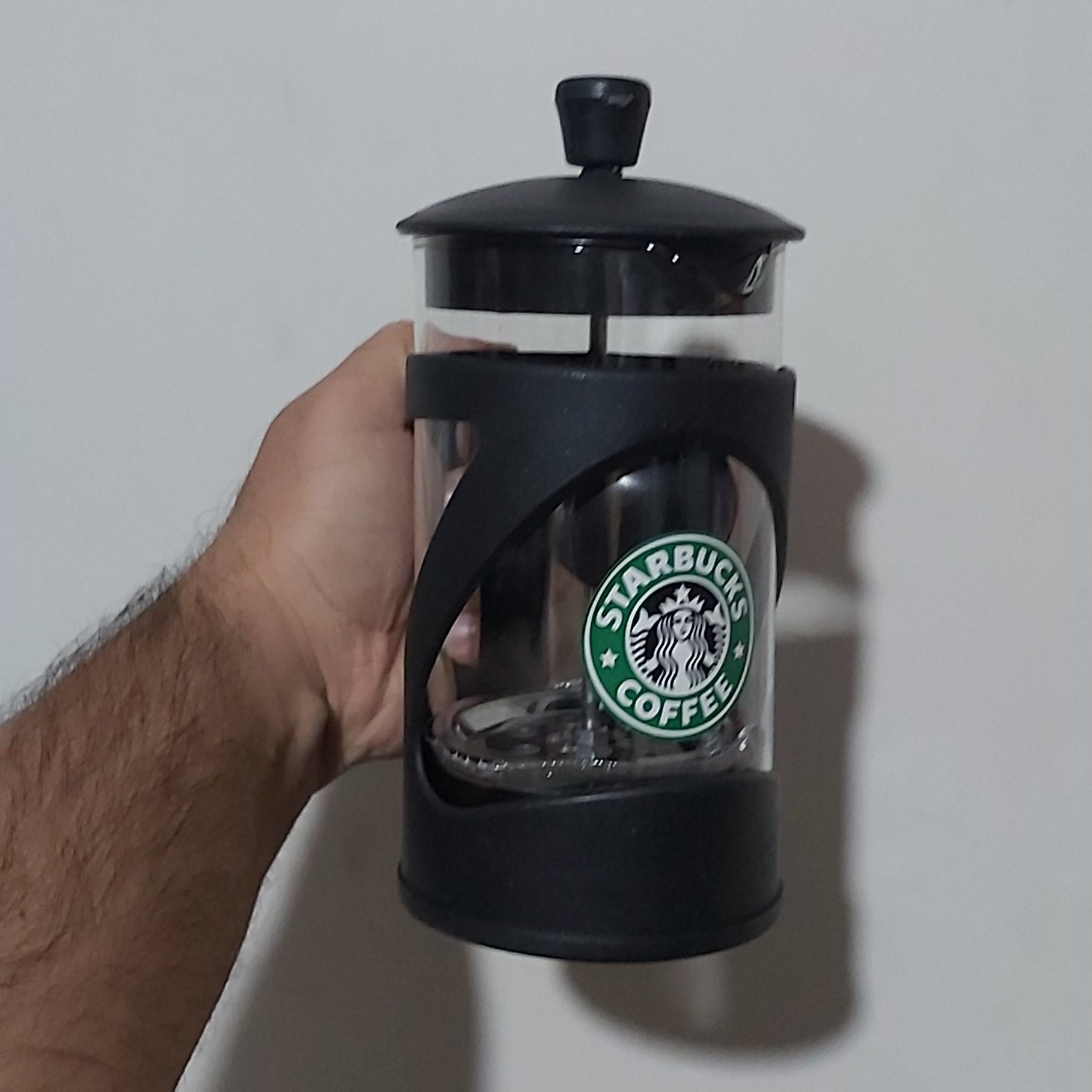 فرنچ پرس 600میلی لیتر استارباکس (پیرکس و abs) همراه یک پیمانه